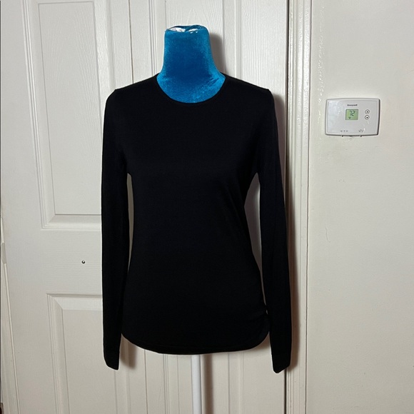 NWOT FALCONERI Italy Black Cashmere Sweater Women’s Medium - Picture 2 of 7